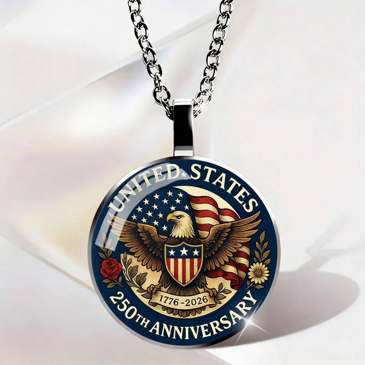 Exquisite Retro Weekly Design Time Stone Necklaces