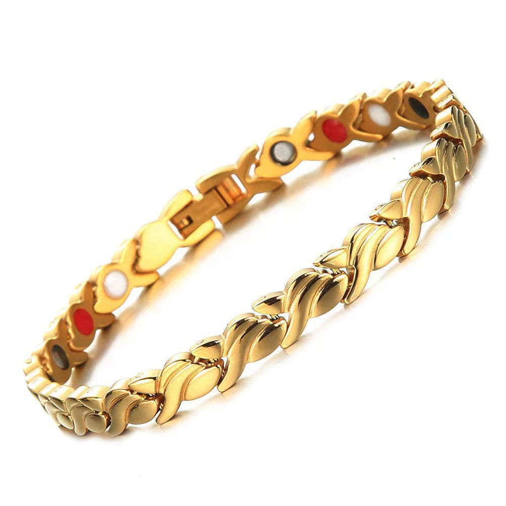 Men's Detachable Magnet Module Couple Magnetic Brace Bracelets