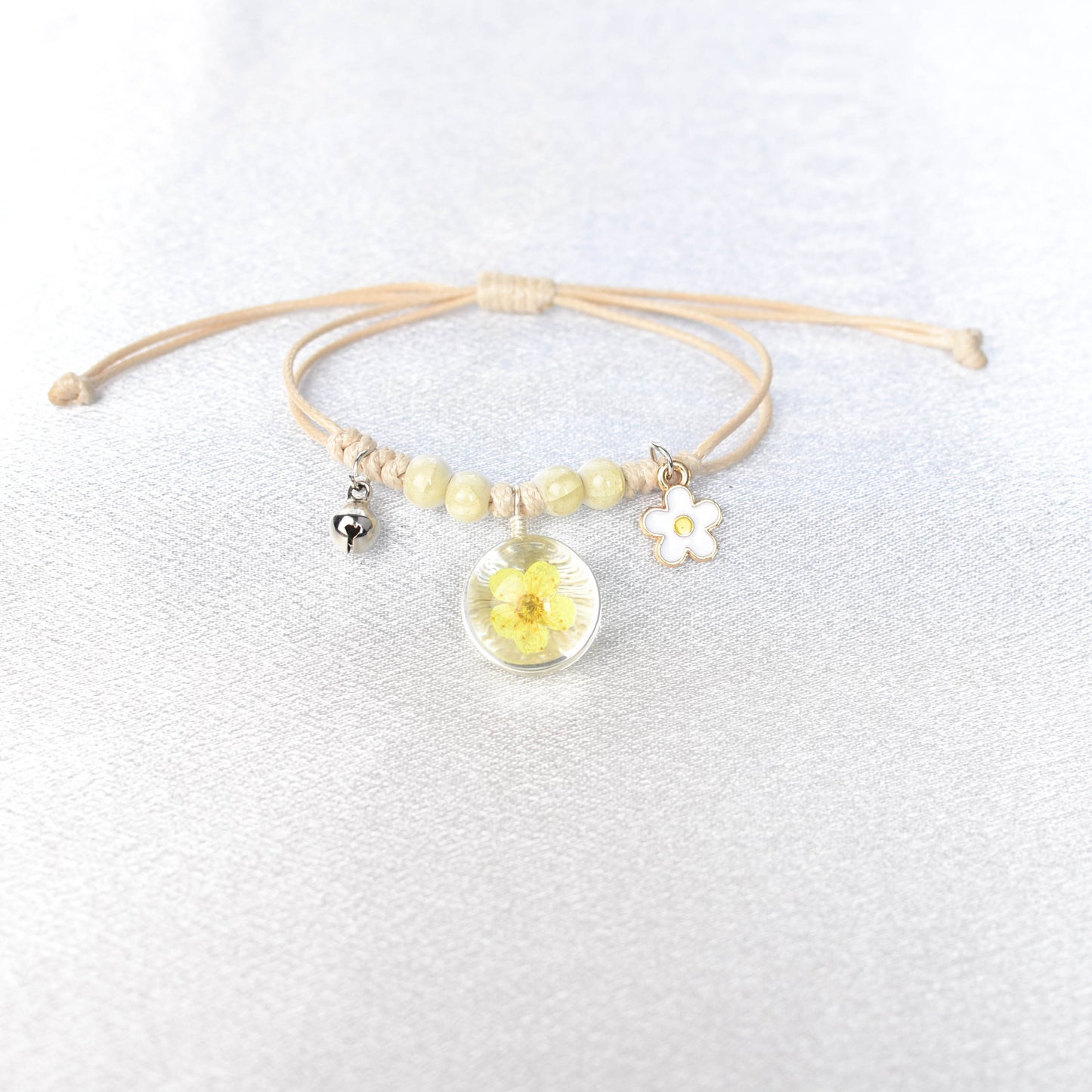 Ball Dried Flower Hand-woven Optional Narcissus Bracelets