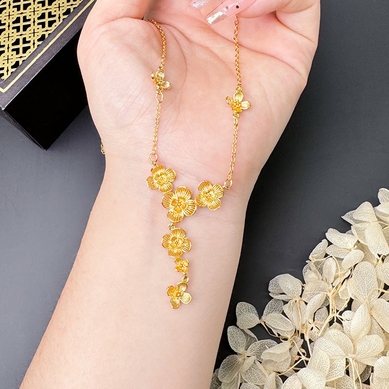 Women's Tassel Summer High-grade Chinese Style Imitation Ornament No Necklaces