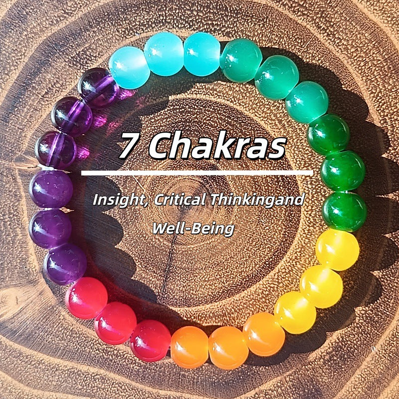 Glamorous Slouchy Attractive Natural Stone Crystal Bracelets