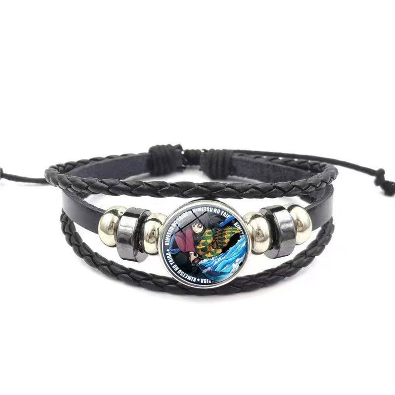 No Leather Woven Twin Wind Sweet Bracelet