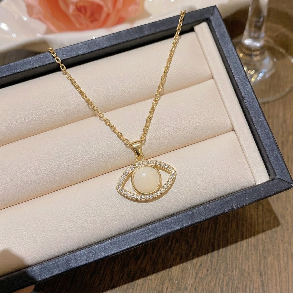 Women's Fashion Devil's Eye Creative Design Elements Popular Clavicle Necklaces