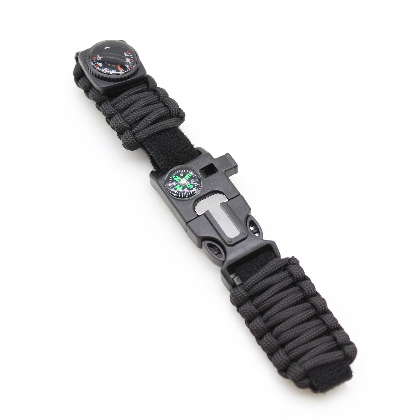 Woven Outdoor Wild Survival Compass Strap Bracelets