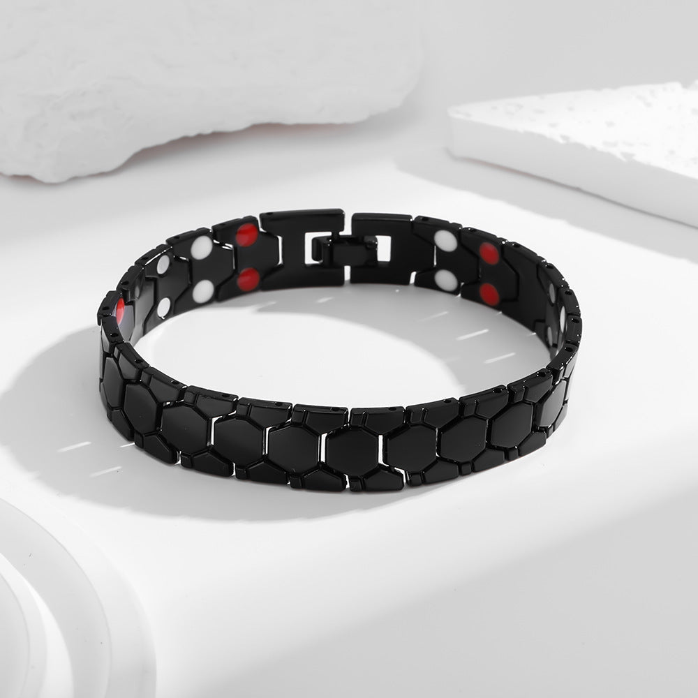 Women's & Men's Detachable Magnet Metal Couple Bracelets