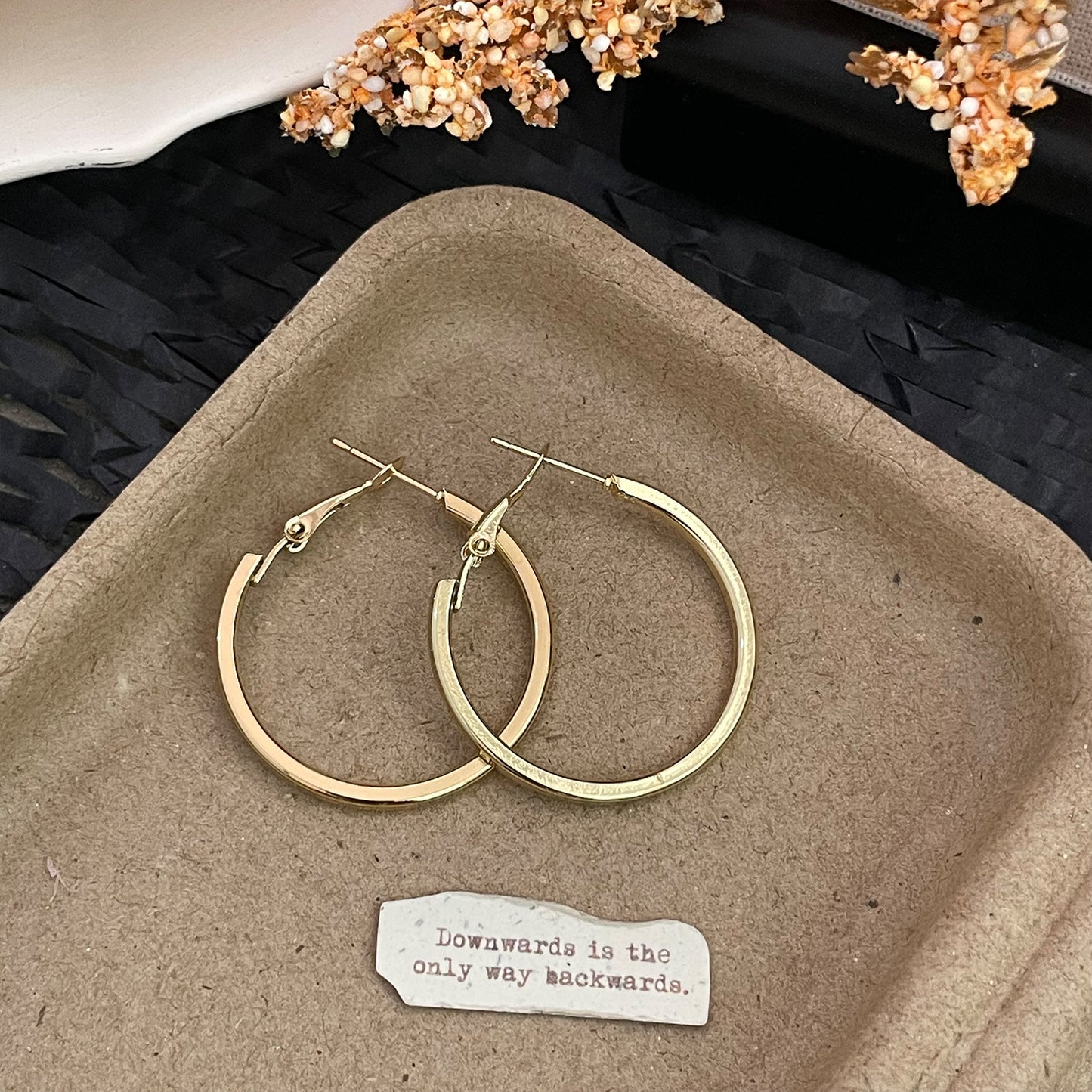 Hoop Tide Ear Design Simple High Sense Earrings