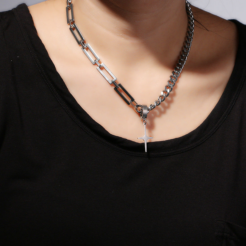 Women's Steel Sweater For Niche Design Trendy Necklaces