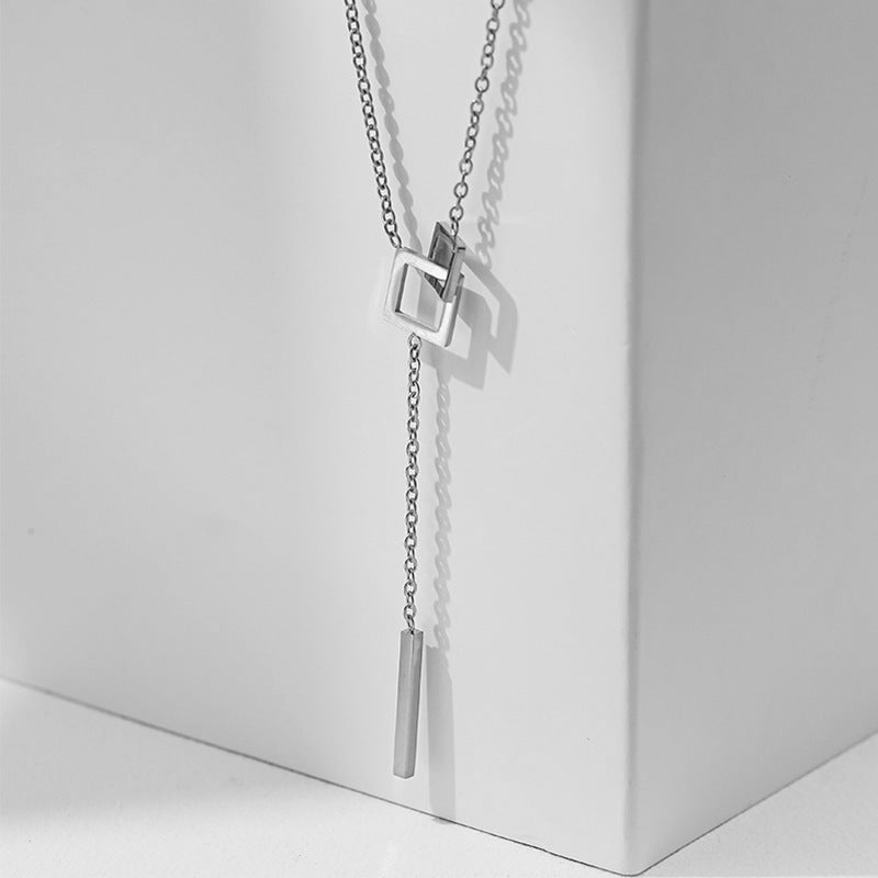 Women's Buckle For Summer Fashion Long Clavicle Necklaces