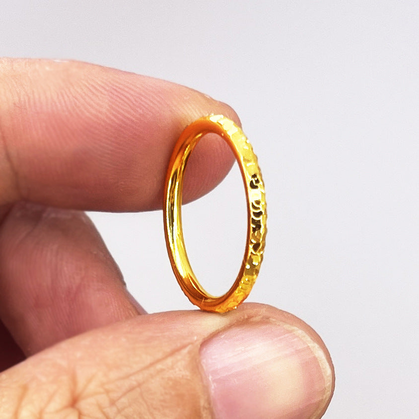 Round Bar Bright Surface Solid Simple Closed For Ring