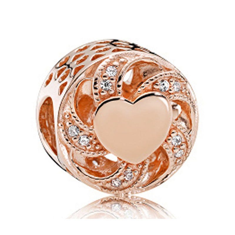 Beads Bead Dog's Paw Shining Heart Jewelry Accessories