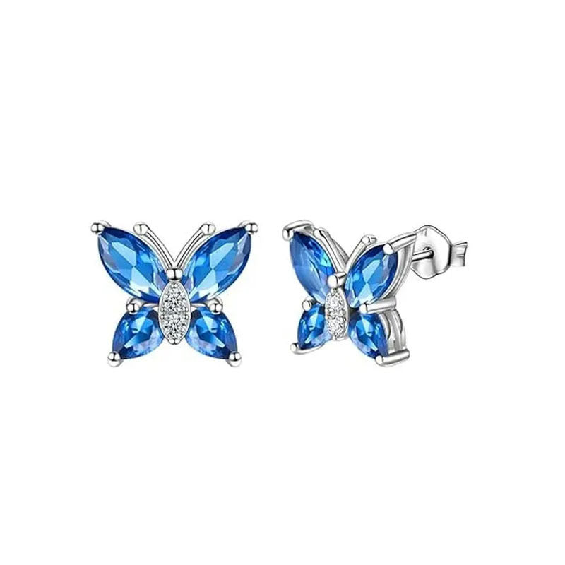 Elegant Ear Twin Animal Clavicle Chain Jewelry Set