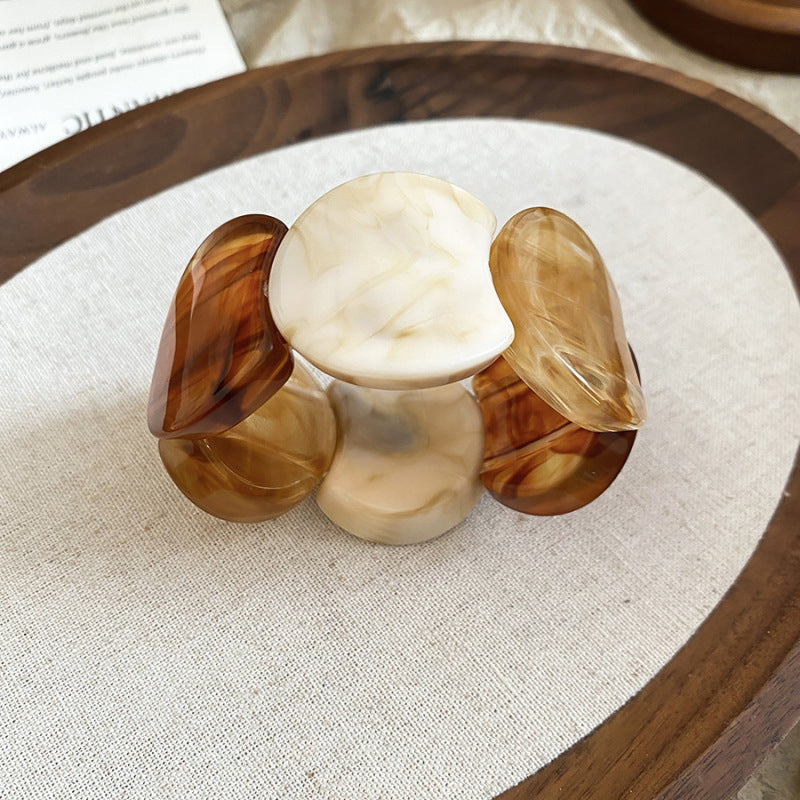 Acrylic Beaded Pearl Vintage Ethnic Style Affordable Bracelets