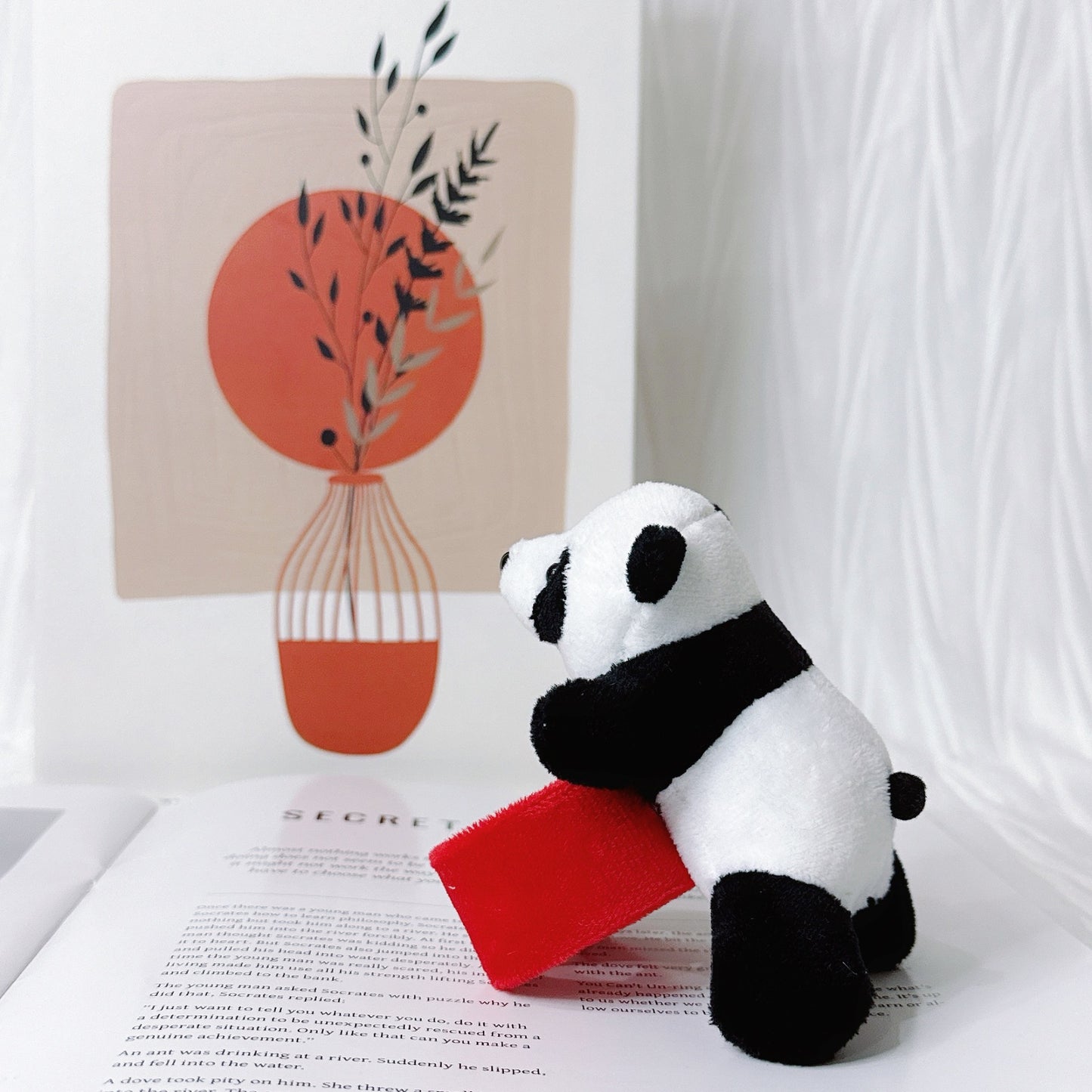 Cute Doll Plush Toys Decorations Sichuan Tourist Souvenir Cartoon Lying Bracelets