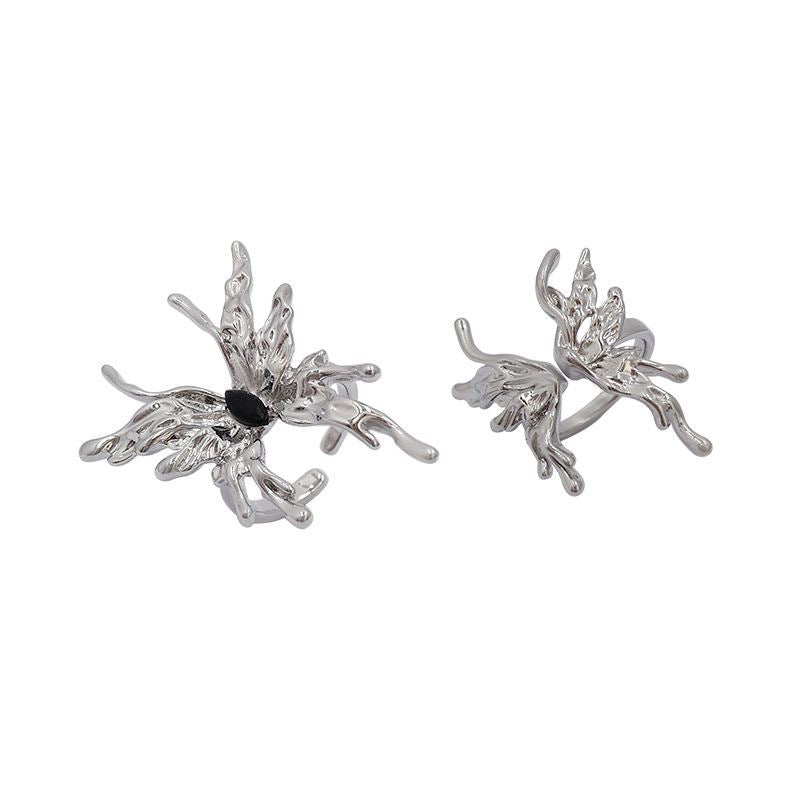 Style Niche Advanced Sweet Mouth Index Finger Female Design Ring