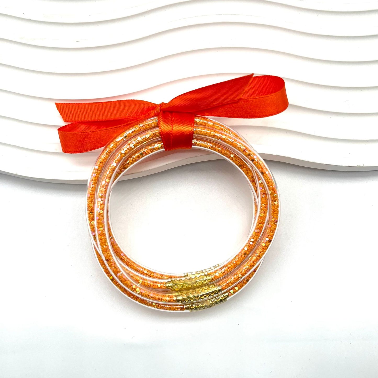 Glamorous Fashion Silicone Bright Simple Couple Bracelets