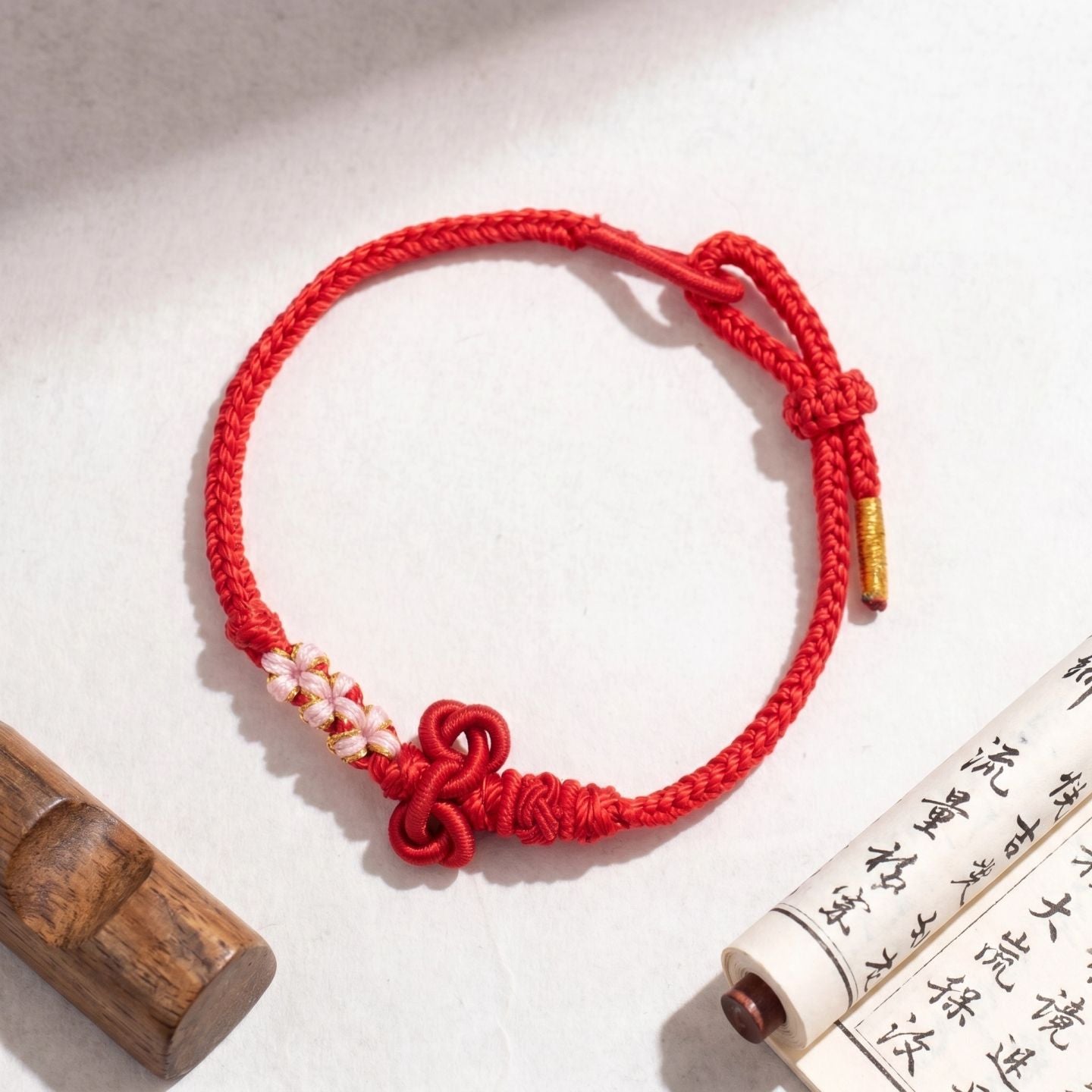 Women's & Men's Golden List Title Knot Carrying Strap Hand-woven Exam Postgraduate Entrance Bracelets