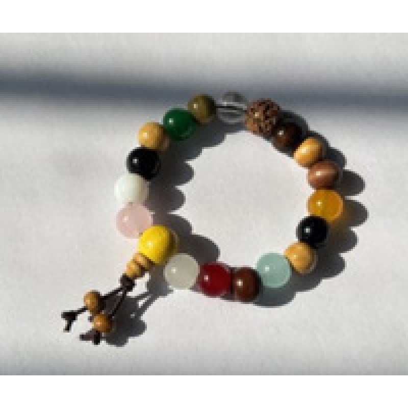 Bodhi Seed Wooden Cultural Artifact Eighteen Bracelet