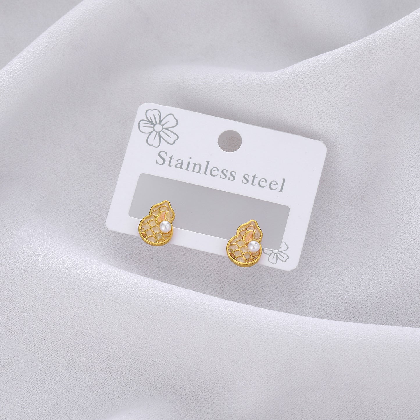Style Pearl Affordable Luxury Fashion Simple Fresh Holiday Stud Earrings