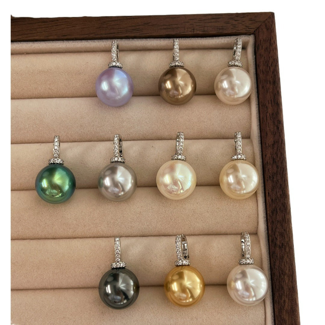 Openable Pearl Crystal Beads Imitation Australian Pendants