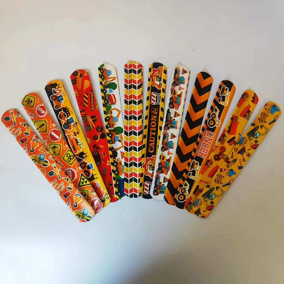 Charming Children's Spring Train Toys Pop Rings