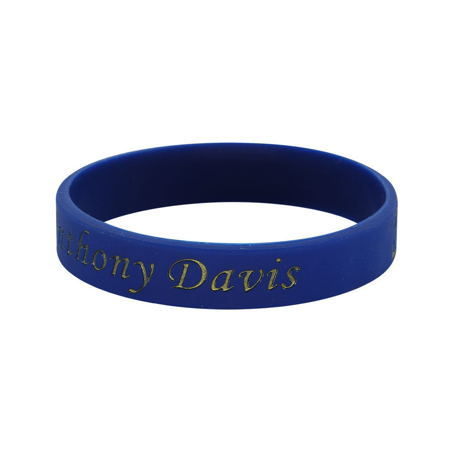 Star Concave Thickened Silicone Kobe James Basketball Bracelet