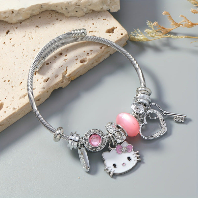 Cute Style Niche Fresh Couple Bead Necklace