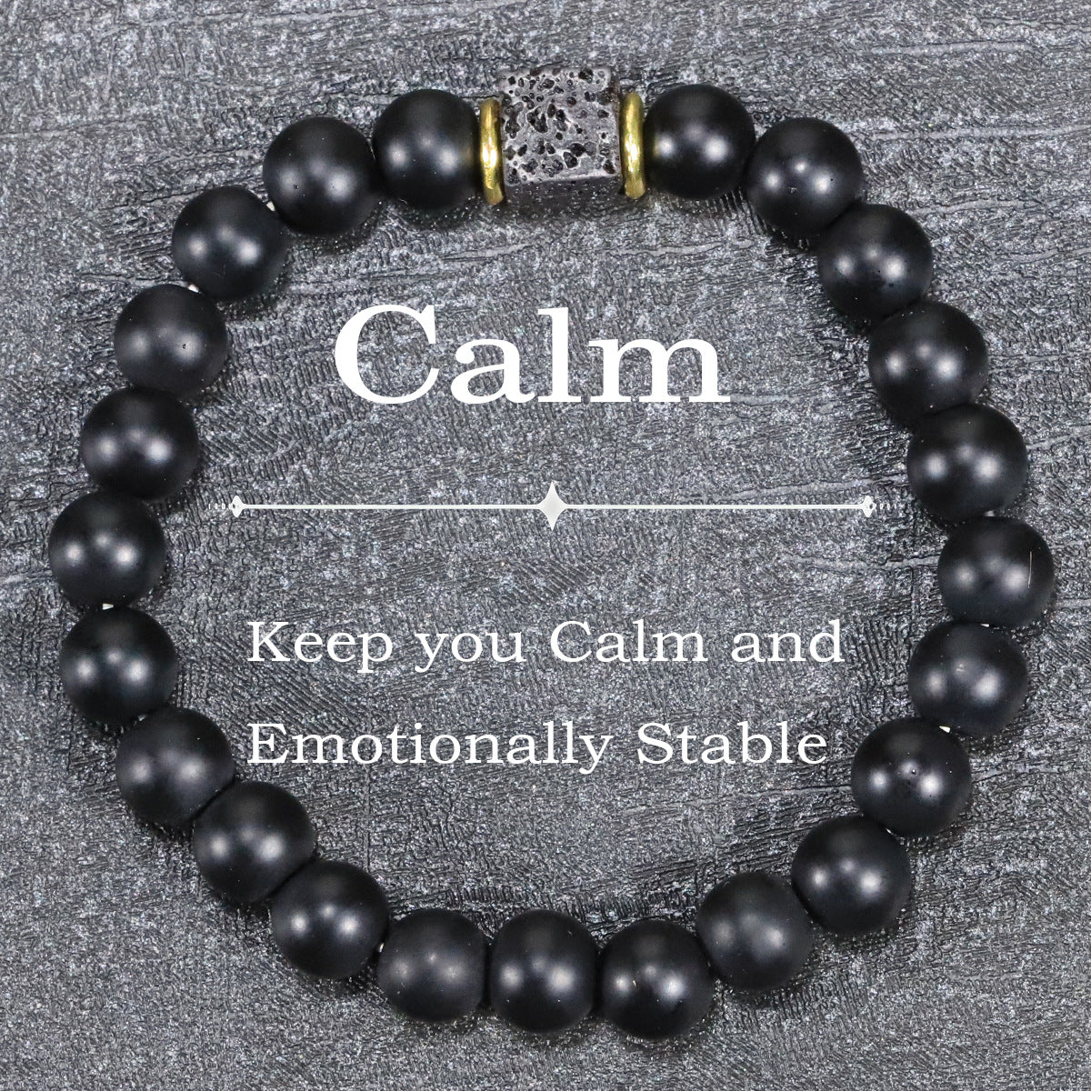 Tigereye Natural Stone Beaded Crystal Unisex Bracelet