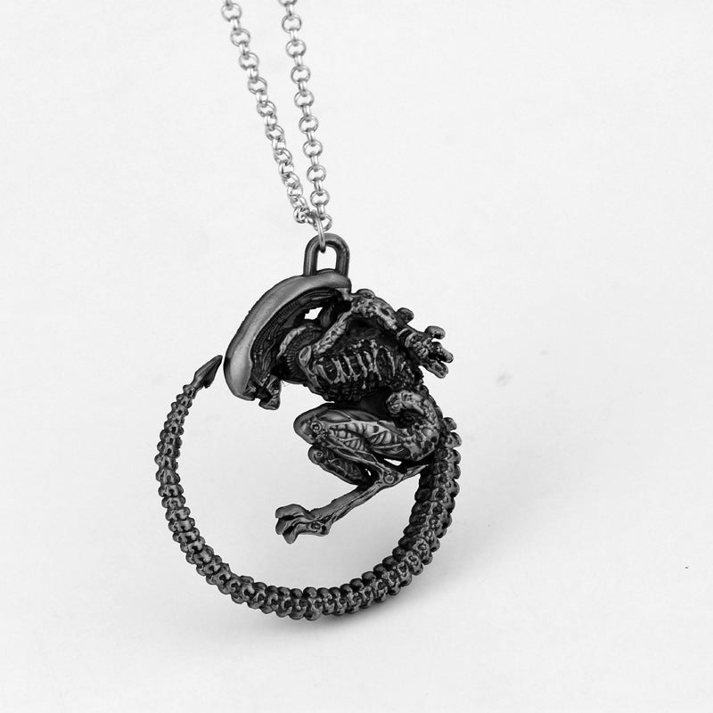 Television Nexus Ops Iron Warrior Alien Necklace