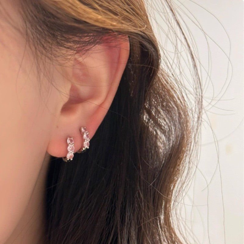 Women's Zircon Tassel Light Luxury High Sense Stud Earrings