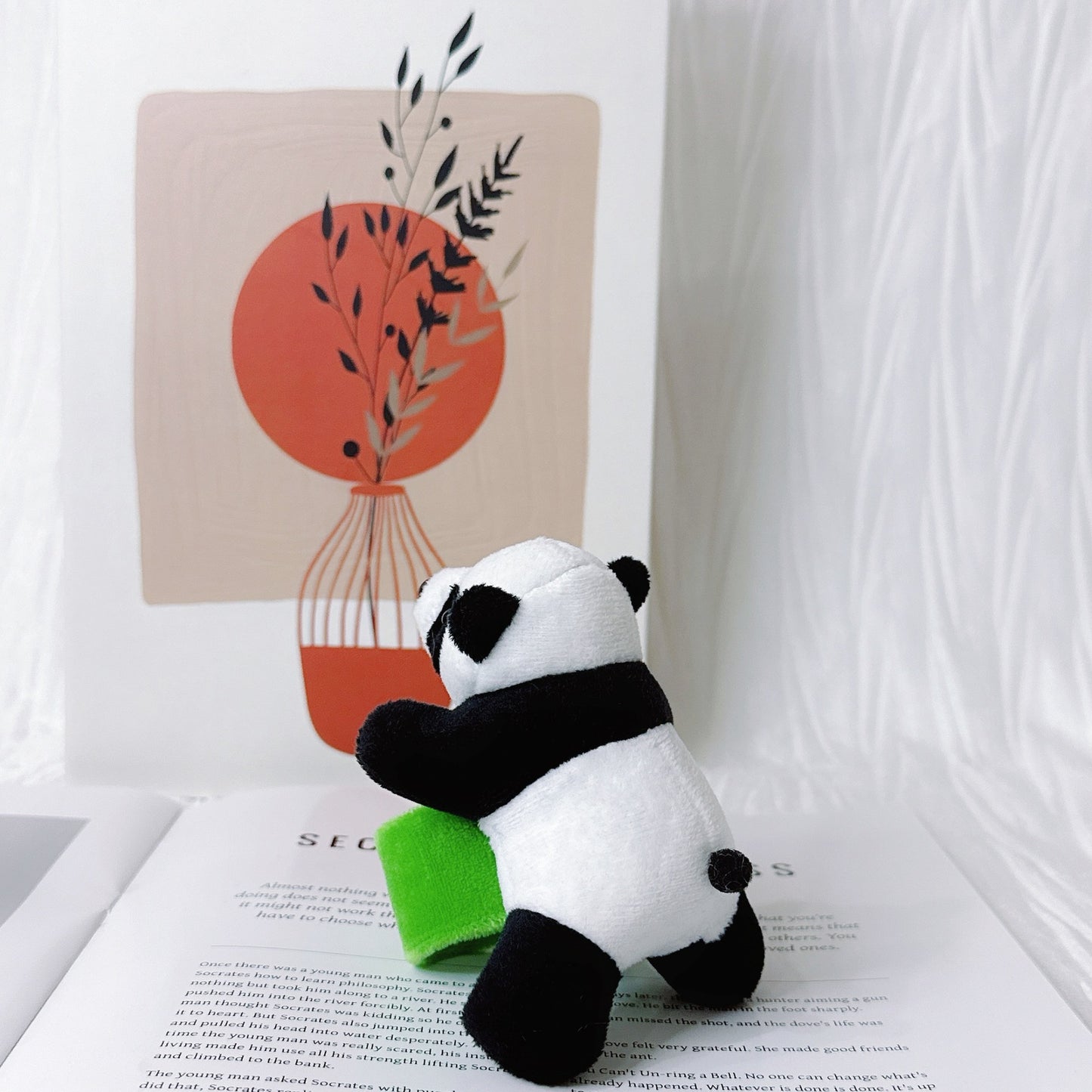 Cute Doll Plush Toys Decorations Sichuan Tourist Souvenir Cartoon Lying Bracelets