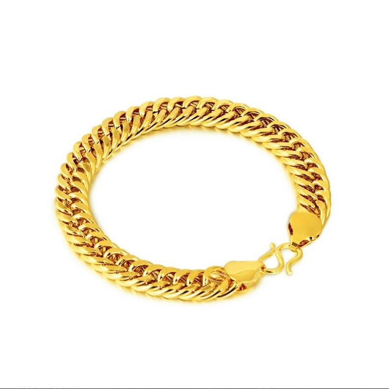 Men's Sand Gold Fashion For The Boss Bracelet