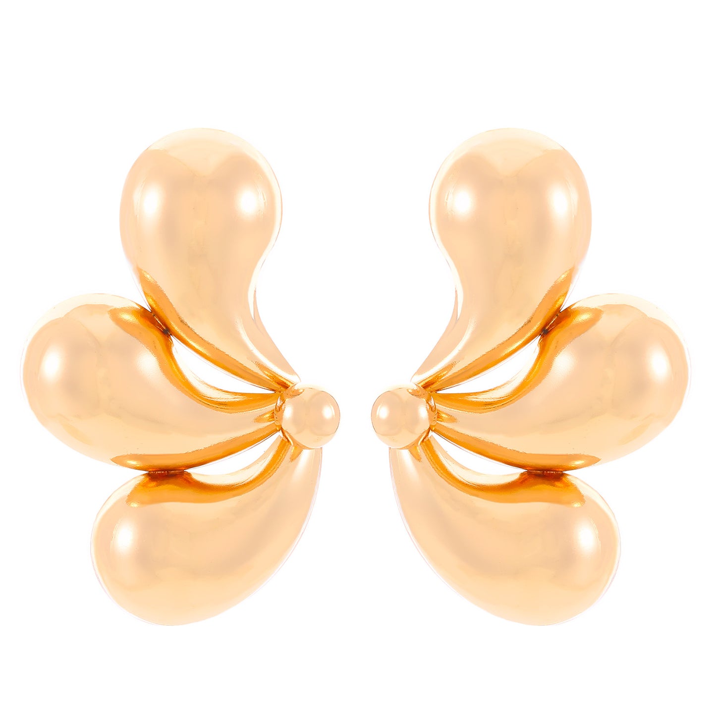 Women's Water Drop Flower For Prom Party Earrings