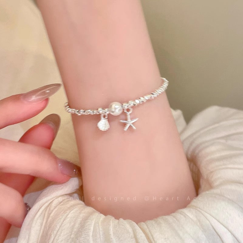 Wind Pearl Retro Minority Temperament Beaded High Sense Bracelet