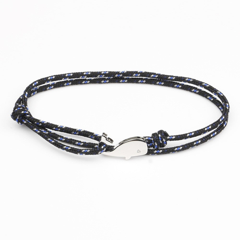 Women's Fashion Style Cute Dancing Whale Dolphin Boat Anchor Bracelets