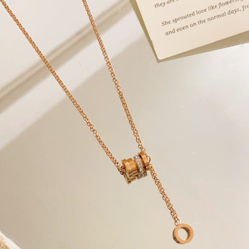 Chain Female Rose Gold Design High Necklaces