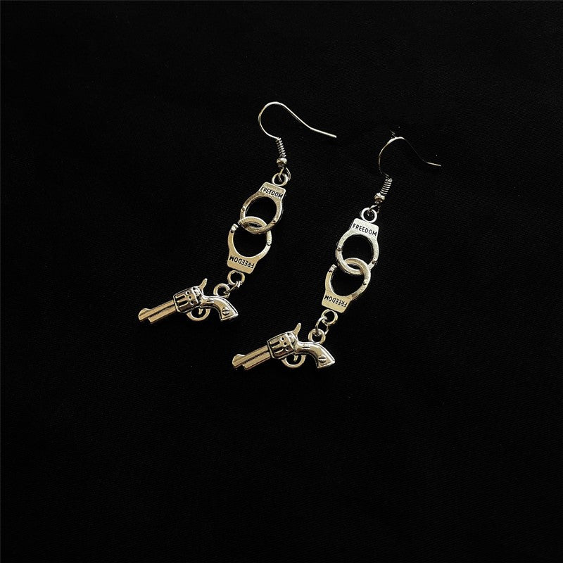 Cool Style Simple Sweet Personality Disco Earrings