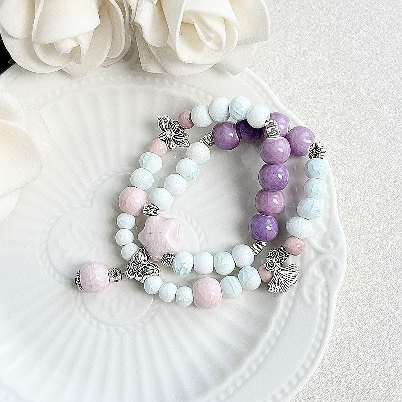 Women's Artistic Crafts Woven Chinese Style Girlfriends Bracelets