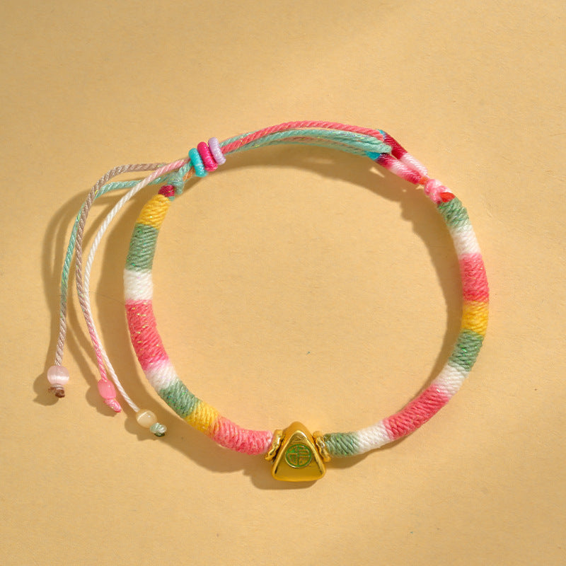 Children's Boat Festival Dream Color Starry Sky Carrying Strap Small Gift Bracelets