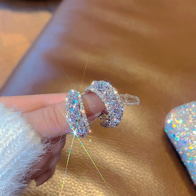 Women's Personality Fashion Trendy Light Luxury High-grade Earrings