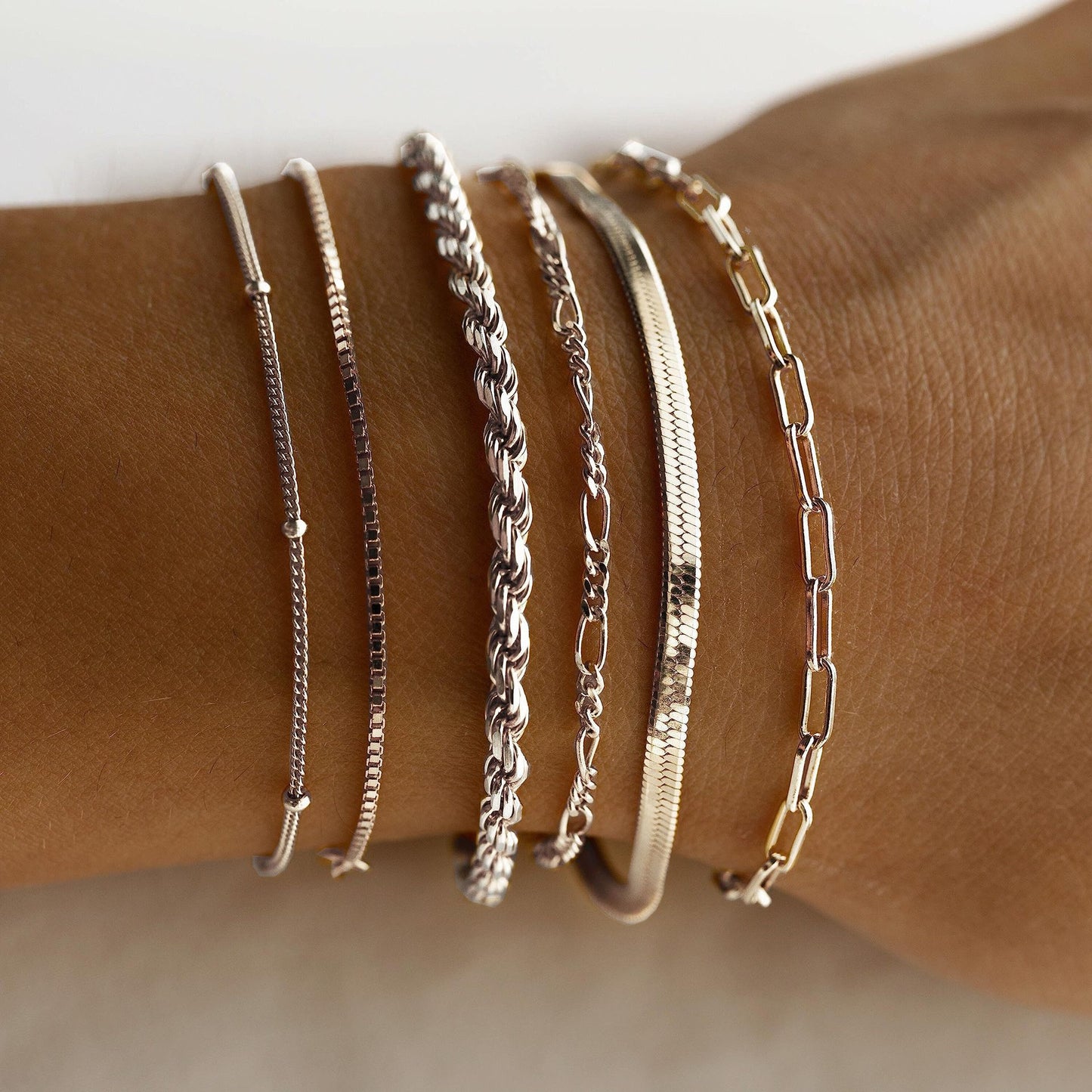 Classy Comfortable Of Personalized Alloy Combination Bracelets
