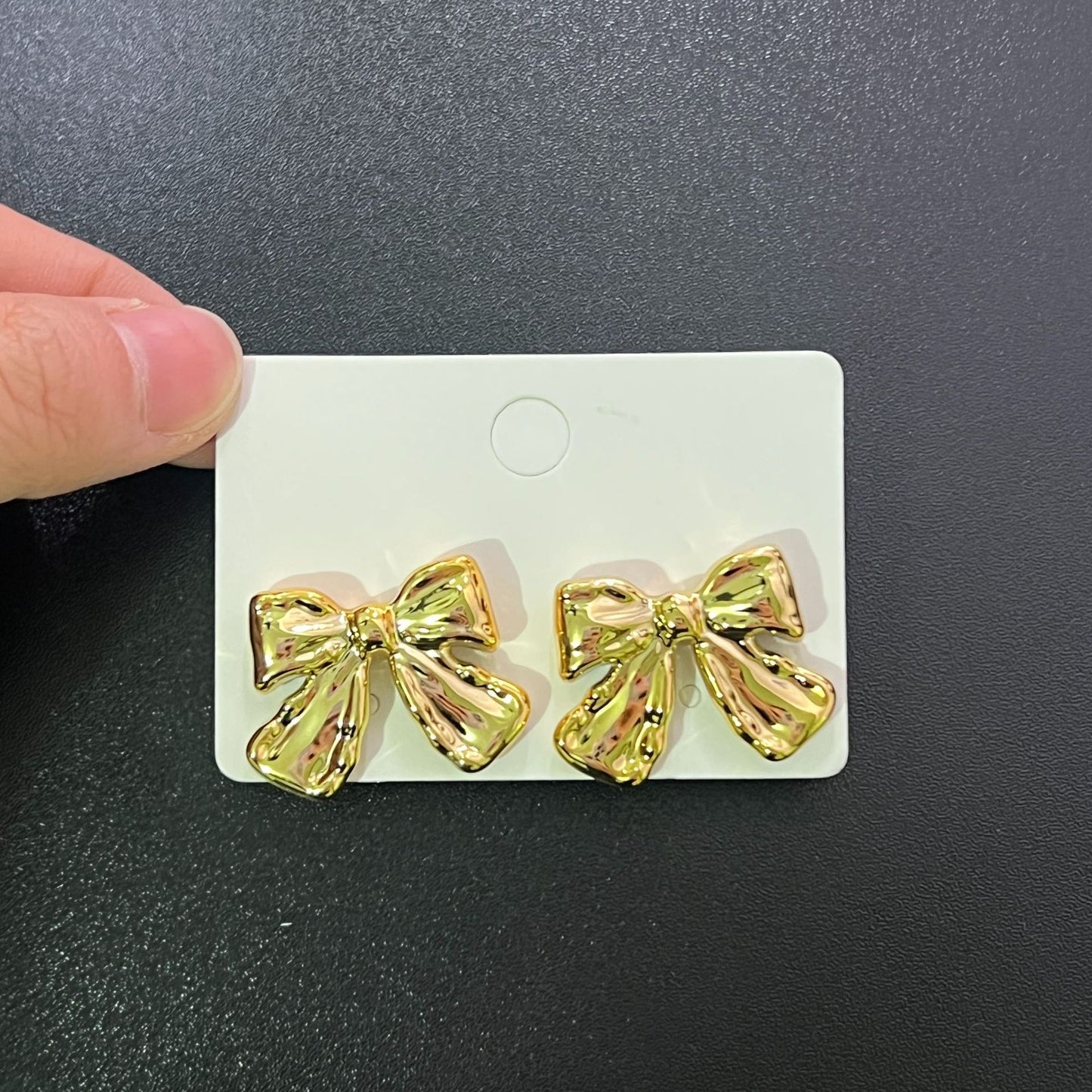 Women's Bow Tie Leaf Suitable For Daily Earrings