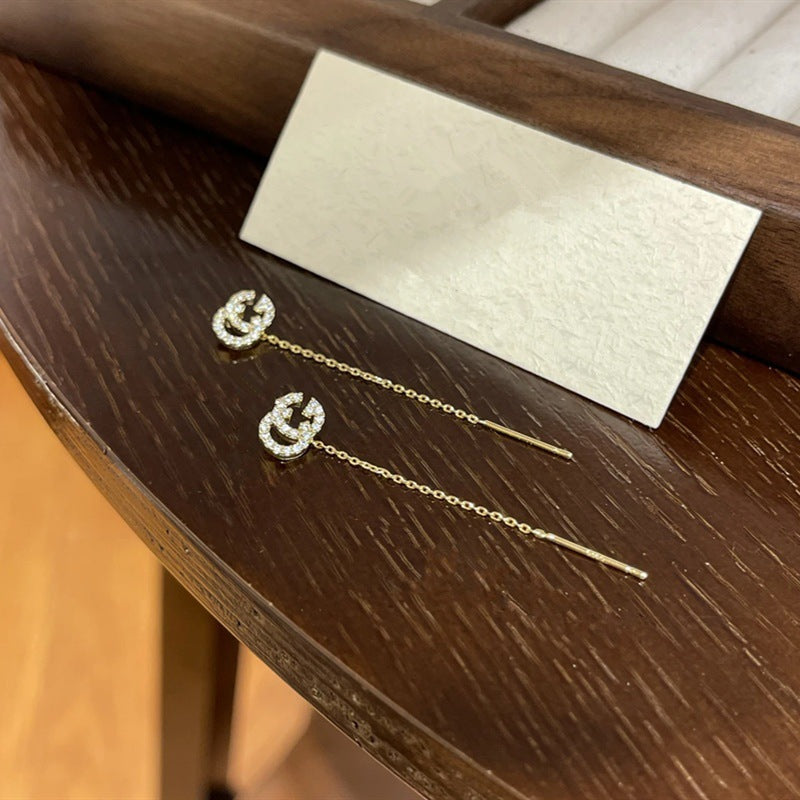 Summer Fresh Flowers Niche Temperament Girlish Earrings