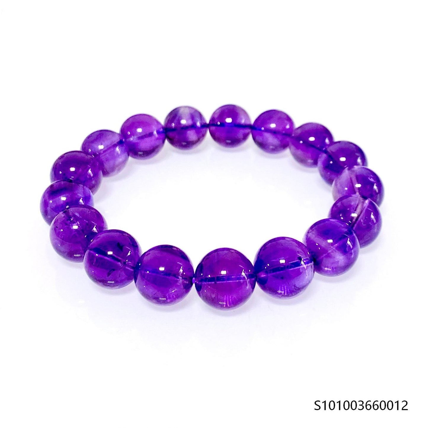 Women's & Men's Natural Amethyst Uruguay Purple Agate Bracelets
