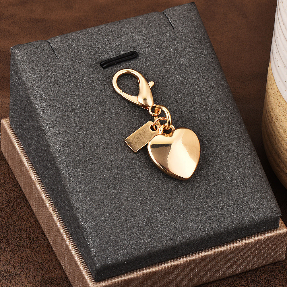 Fashion Temperament Personality Titanium Steel Gold Plated English Jewelry Accessories