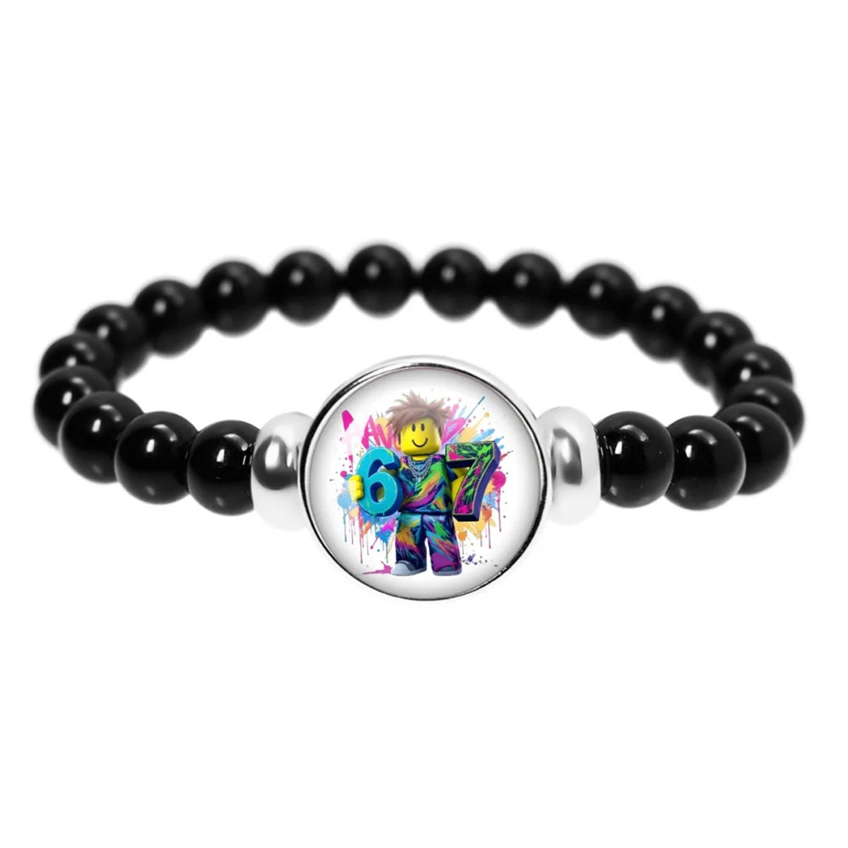 Trendy Graceful Glamorous Attractive Glass Beaded Bracelet