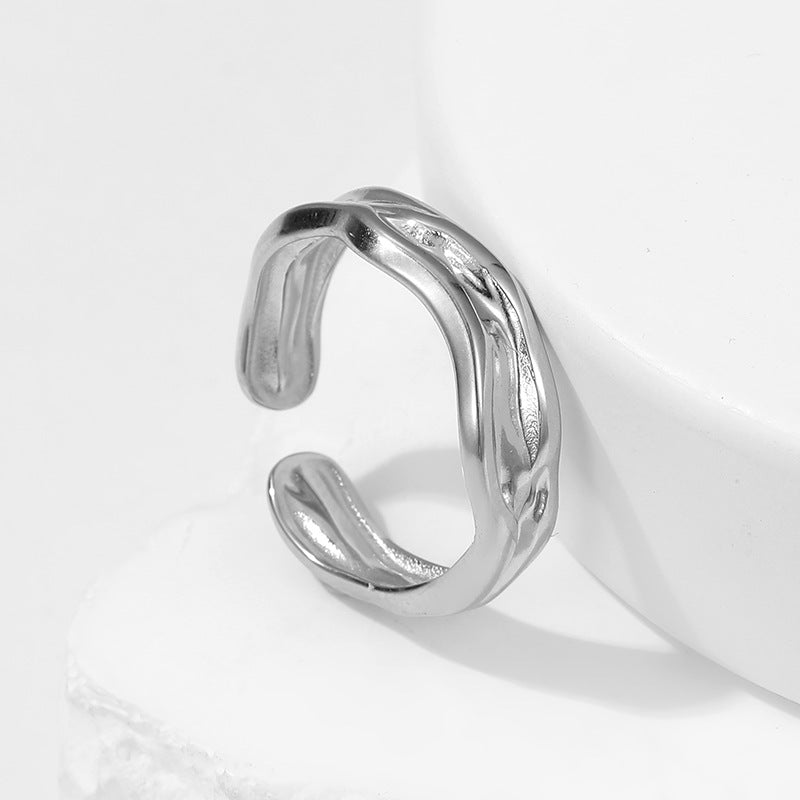 Female High Sense Adjustable Irregular Switchable Rings