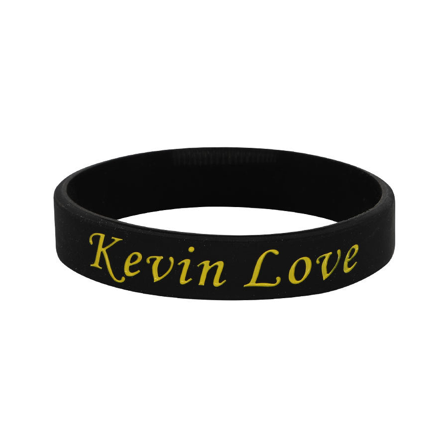 Star Concave Thickened Silicone Kobe James Basketball Bracelet