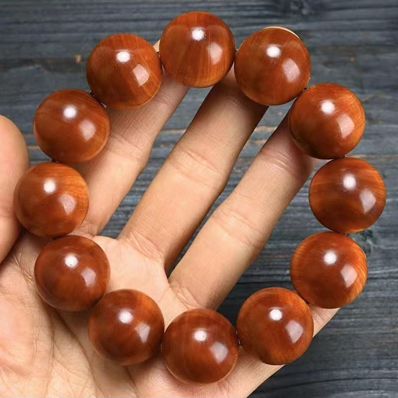 Thuja Single Horizontal Pattern Transparent Beads Bracelet