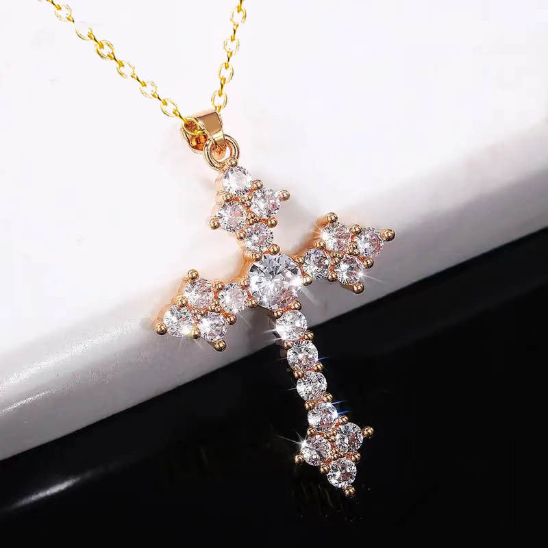 Attractive Fashion Elegant Exquisite Cross Suite Necklaces