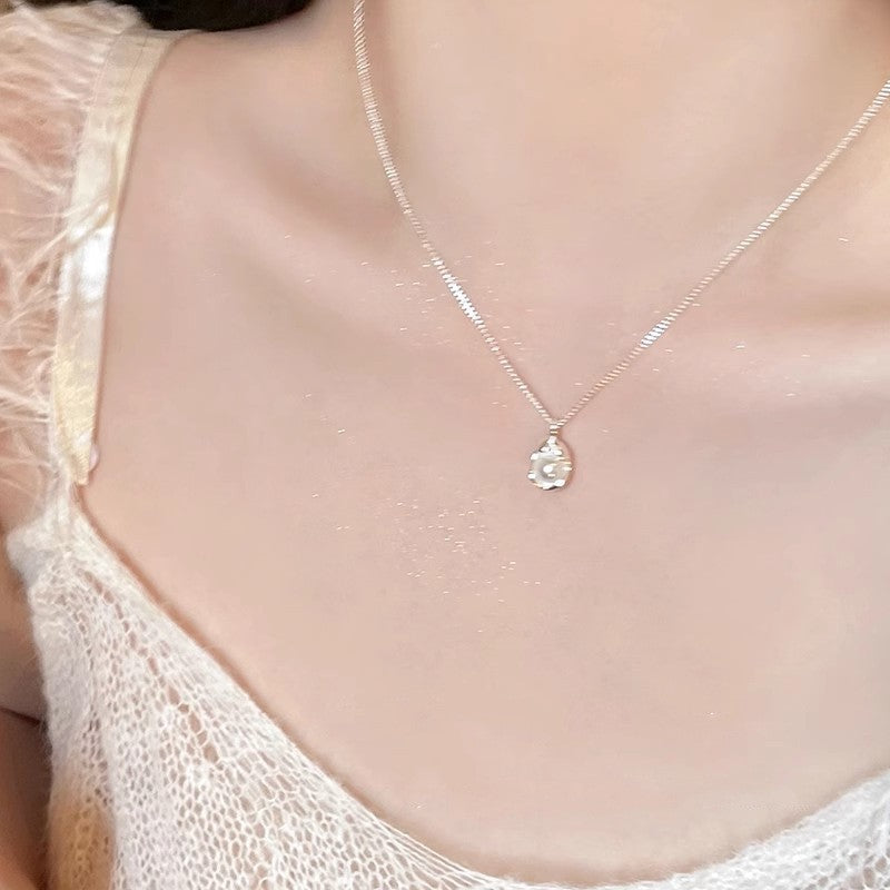 Ocean Heart Female With Hearts Clavicle Chain Necklace